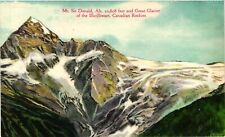 Vintage Postcard- Mr Sir Donald/Great Glacier of Illicilliwaet UnPost 1910 picture