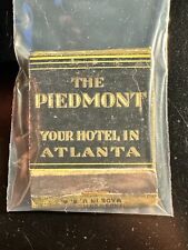 MATCHBOOK - THE PIEDMONT HOTEL - ATLANTA, GA - STRUCK picture