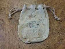 Vintage Antique 1916 Yale College Class Day Leather Tobacco Pouch HTF RARE picture