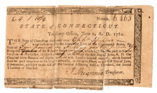 A  1782 CONNECTICUT PAY VOUCHER FOR A REVOLUTIONARY WAR PRISONER OF WAR ( READ) picture