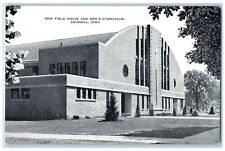 c1940s New Field House And Men's Gymnasium Grinnell Iowa IA Unposted Postcard picture