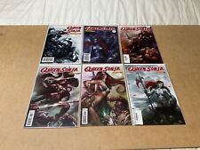 Group of six Queen Sonja comics, Parrillo covers picture