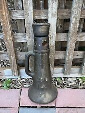 Vintage Simplex 2 x 10, 14-1/2 Iron Screw Jack House Barn Railroad Chicago 0/A picture