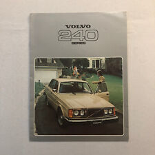 1978 Volvo 240 Series Sales Brochure Catalog 242 244 242GT 245 picture