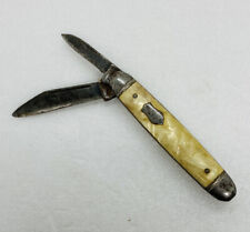 Vintage 1950s Imperial Small Pocket Knife 2170537 Mother Of Pearl Handle 22 picture