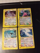 Pokemon Lot Crystal Lugia/Crobat/Kingdra/Nidoking picture