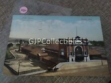 PAQK Train or Station Postcard Railroad RR UNION STATION OMAHA NEB picture