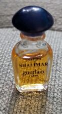  SHALIMAR Guerlain Parfum Vintage 1960s BLUE CAP MICRO Mini Perfume  picture