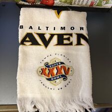 Vtg Baltimore Ravens Hand Towel picture