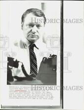 1971 Press Photo James Reston, New York Times columnist and vice president. picture