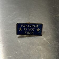 Freedom is Not Free Lapel Pin, Freedom Is Not Free Hat Pin, Freedom Is Not Free picture