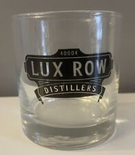 Lux Row Distillers Distillery Bourbon Whiskey Rocks Old Fashioned Glass 3.5
