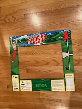 Lee Trevino's Fighting Golf Video Arcade Game Bezel, SNK 1988 picture