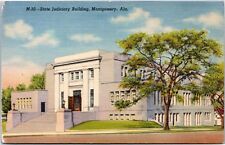 State Judiciary Building Montgomery Alabama - Linen Curt Teich 1941 picture