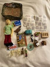 Vintage Mixed Lot of Scooby Doo Merch Tattoos Key Frame Plush Stamps Etc… picture