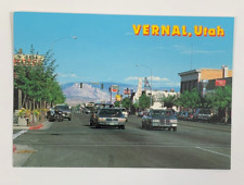 Main Street Vernal Utah Postcard Unposted picture