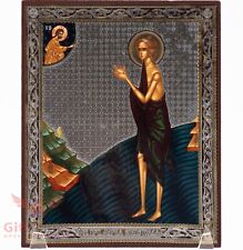 Christian Wooden Icon of Saint Mary of Egypt Икона Мария Египетская 5.1