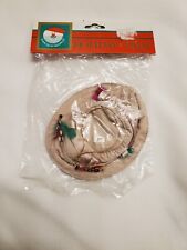 Kurt S Adler Santa's World Christmas Ornament - Fisherman's Hat Cap NWT picture