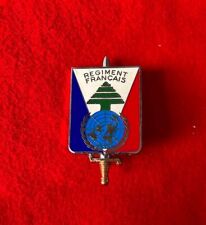 United Nations REGIMENT FRANCAIS OPEX FINUL badge Lebanon picture