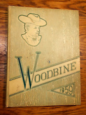 Vintage 1959 James Wood H.S. Winchester Virginia WOODBINE Yearbook. picture