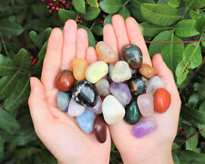 Assorted Mix Tumbled Stones: SMALL, MEDIUM or LARGE Sizes Wholesale Bulk Lots picture
