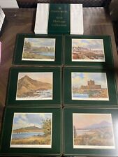 Vintage Set Of 6 Pimpernel Irish Heritage Series Placemats Irish Landmarks 12x9 picture