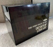 1990's Plastic Ford File Box - The Ford Value Story Desktop Library picture