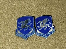 WWII USAAF 50th Fighter Group Unit Pin Set of 2 picture