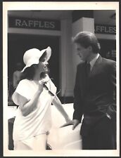1985 CBS Press Photo Barbara Hershey Bruce Boxleitner TV Movie Passion Flower picture