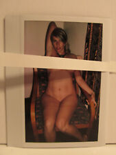 VINTAG FOUND PHOTOGRAPH ORIGINAL ART PHOTO POLAROID SEXY BLONDE WIFE WOMAN MOTEL picture