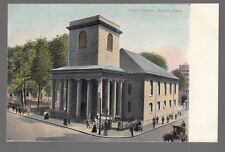 [49597] OLD POSTCARD THE KING'S CHAPEL IN BOSTON, MASSACHUSETTS picture