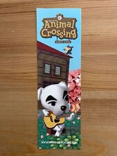 RARE Official Nintendo GameCube Promotional Animal Crossing KK Slider Bookmark picture