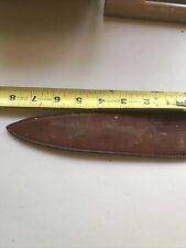 SABATIER Leather CoverAuthentique 8 in Cooks Knife . made in France Rare picture