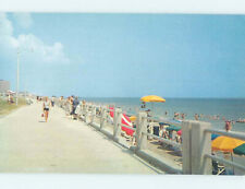 Pre-1980 BEACH SCENE Virginia Beach Virginia VA AE9329 picture
