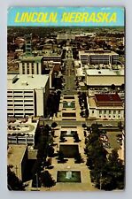Lincoln NE-Nebraska, Top Of State Capitol, Antique Vintage Souvenir Postcard picture
