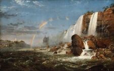 Oil painting Niagara-Falls-from-the-Foot-of-Goat-Island-1851-or-after-Jasper-Fra picture