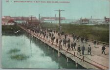 Mare Island California Employees Of The U.S. Navy Yard Vintage 1908 Postcard picture