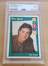 PSA 9 1991 BOB SAGET IMPEL LAFFS #1 FULL HOUSE RC CARD picture