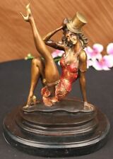 Signed and Numbered Limited Edition Broadway Dancer by Collett Bronze Statue Art picture