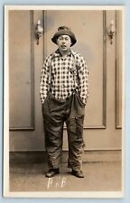  Postcard MD Frederick Radio Personality Bob WFMD c1930s RPPC Real Photo T5 picture
