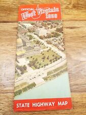 Vintage 1959 West Virginia Official Road Map – State Highway Department picture
