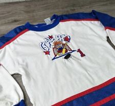 VIntage Rugrats Hockey Jersey Chuckie Nickelodeon Kids Youth Size 7 Retro 90's picture