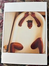 WHOOPI GOLDBERG IN A TUB OF MILK BERKLEY CA ANNIE LEIBOVITZ 1984 picture