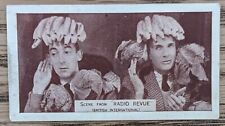 1935 Scenes from Big Films State Express Cigarette Card - Radio Revue picture