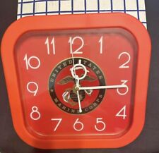 Marine Corp Wall Clock Battery Operated picture