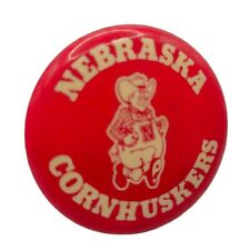 Vintage NEBRASKA CORNHUSKERS  2 1/2