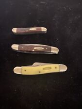 Lot Of 3 Case Pocket Knives picture