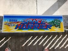 Vintage Arcade Sega Space Harrier Marquee New Reproduction  😃😍😎🐲🐉🐲🐉🐲🐉🐲 picture