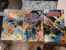 Batman LOT #340 342 343 1981-2 DC Comics NEWSSTANDS ATARI CBS INSERTS HIGH GRADE picture