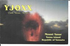 QSL  2004 Vanuatu Island   radio card picture